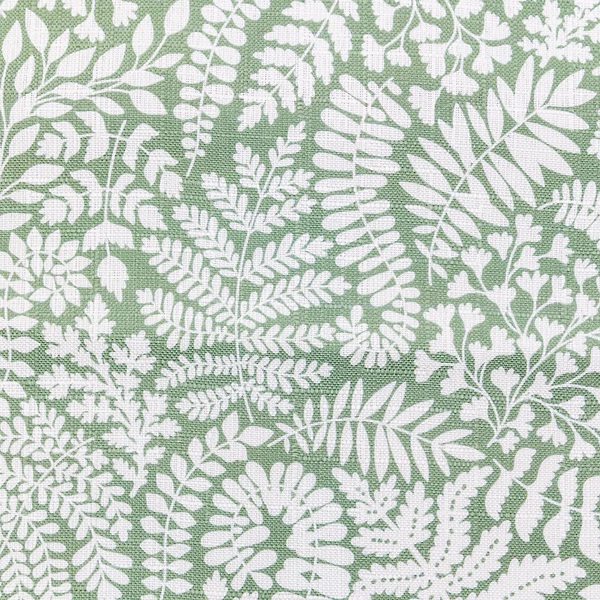 Gallery Leaf Print Cushion Elegant Natural Olive Green Home-Furniture Kingdom